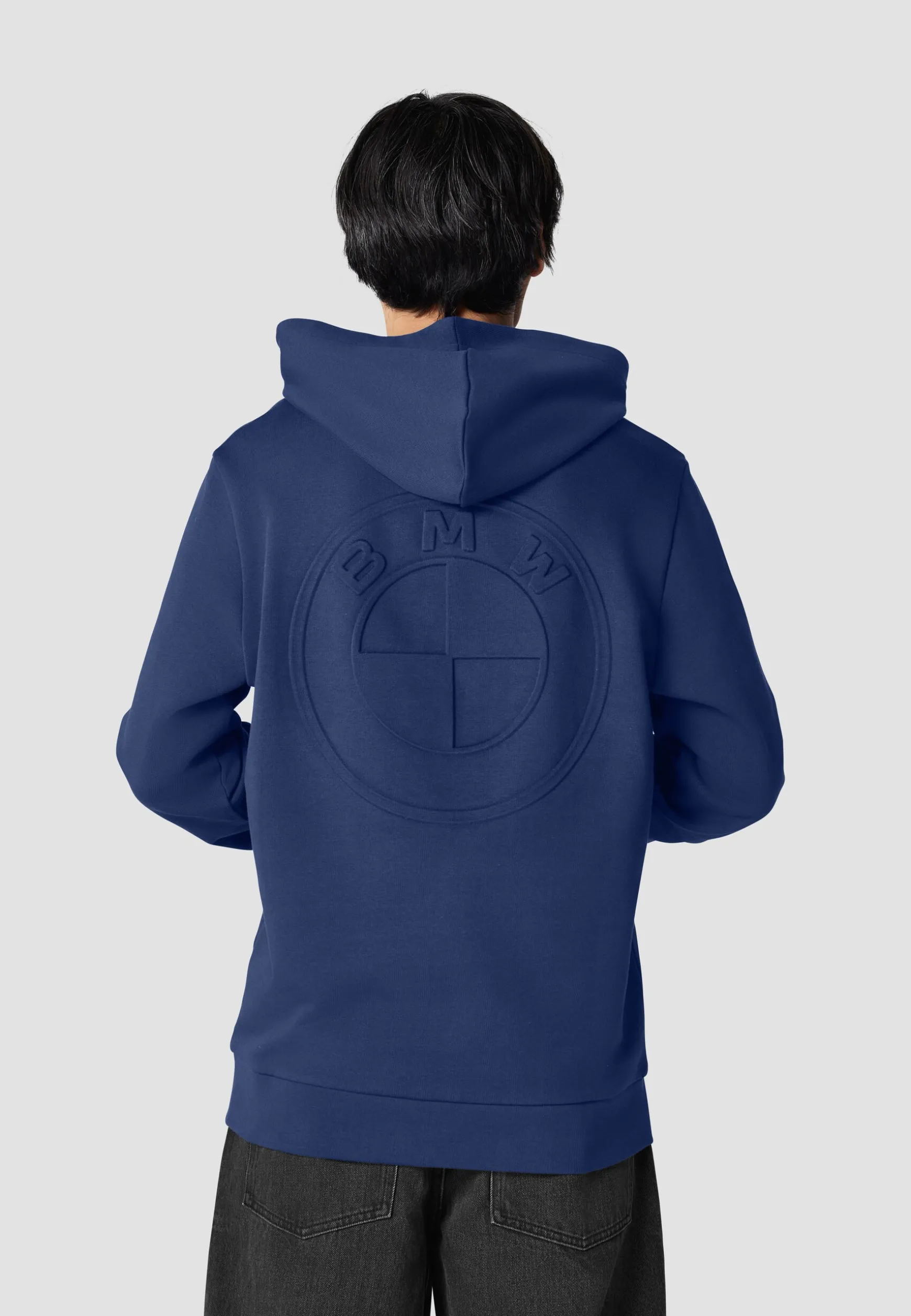 Discount BMW Lifestyle BMW Core Reverse Symbol Hoodie blue