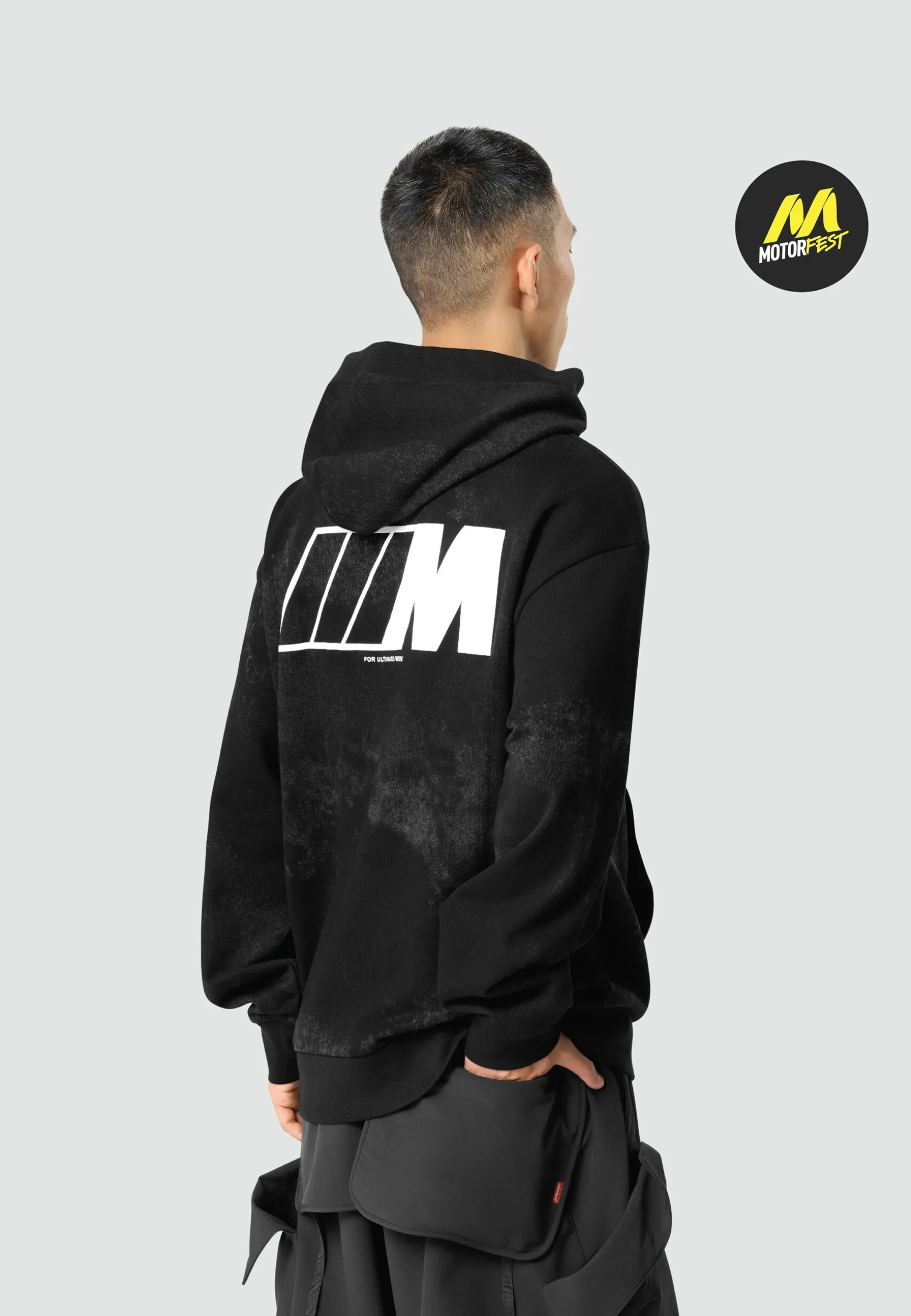 Hot BMW Lifestyle BMW M Dark Cloud Hoodie multicolor